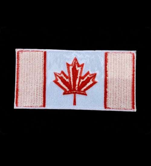 Canada Flag Patches (4x2)
