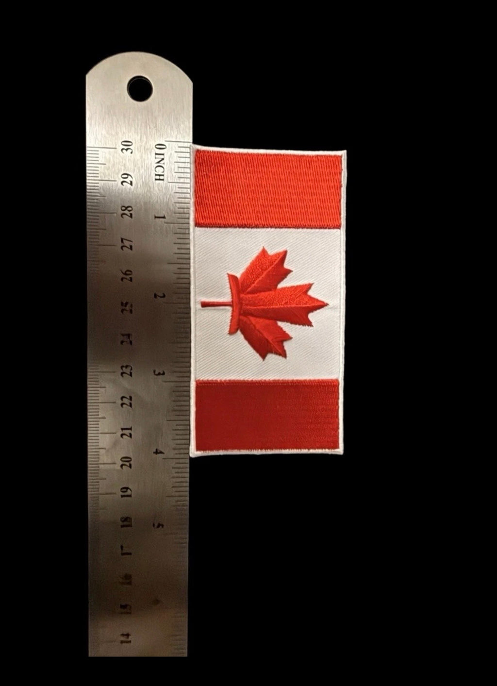 Canada Flag Patches (4x2)