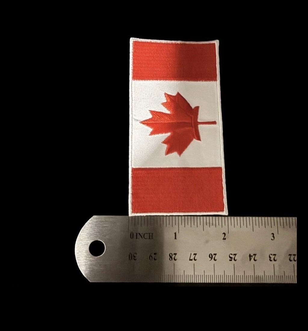 Canada Flag Patches (4x2)