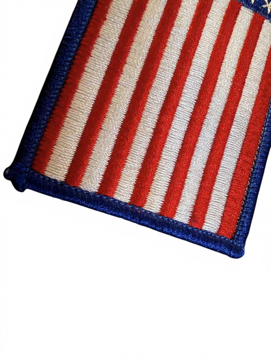 American flag patch (4x2)